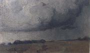 Tom roberts Storm clouds USA oil painting artist